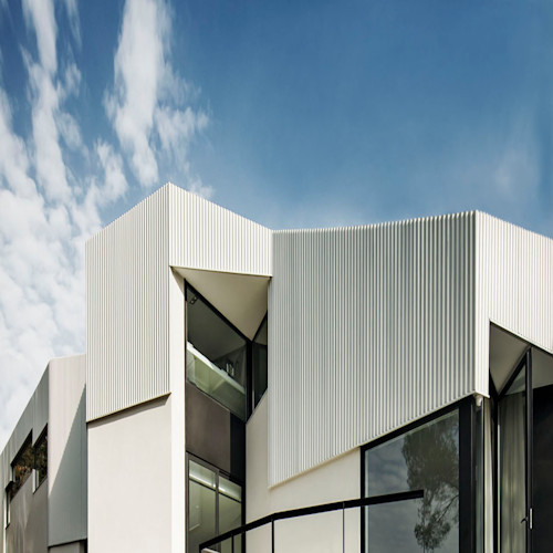 متریال مدرن طراحی نما